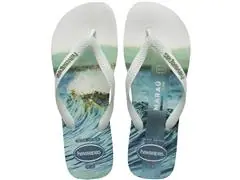 Chinelo Havaianas Top Surfer I Branco/Branco Tam 43-44