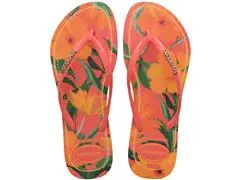 Chinelo Havaianas Slim Tropical Coral Tropical Tam 35-36