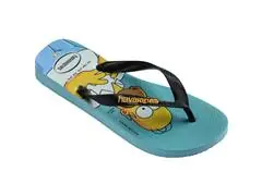 Chinelo Havaianas Simpsons Azul Tradi/Preto Tam 39-40 - 1