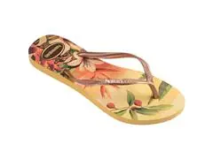 Chinelo Havaianas Slim Tropical Amarelo Caja Tam 35-36 - 1