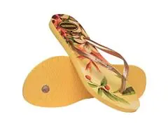Chinelo Havaianas Slim Tropical Amarelo Caja Tam 39-40 - 3