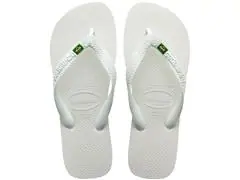 Chinelo Havaianas Brasil Branco Tam 37-38