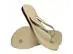 Chinelo Havaianas Slim Sparkle Me Areia Tam 39-40 - 2