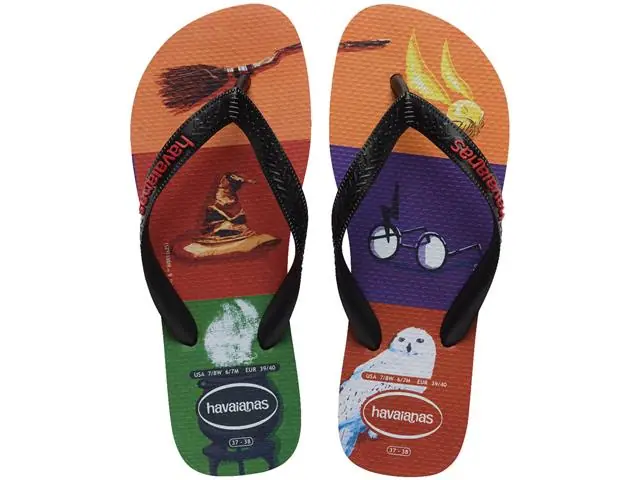 Chinelo Havaianas Harry Potter Preto/Preto