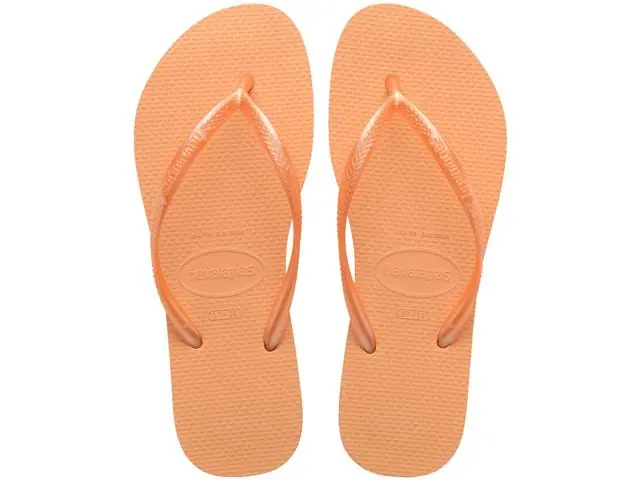 Chinelo Havaianas Slim Pessego