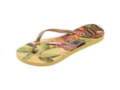 Chinelo Havaianas Slim Tropical Amarelo Caja - 5