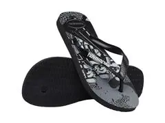 Chinelo Havaianas Star Wars Preto/Preto/Branco - 3