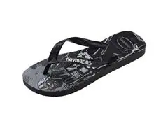 Chinelo Havaianas Star Wars Preto/Preto/Branco - 5