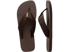 Chinelo Havaianas Urban Basic Mat Cafe/Cafe - 4