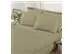 Jogo Cama Quen Basic Rolinho Liso 278 Verde Musgo 3pc - 2