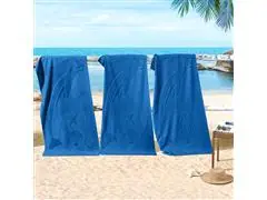 Toalha Golfinho Praia 714103 81x150 5589 Azul Bic 1pc - 1
