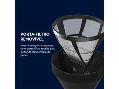 Cafeteira Oster Programável 1,2L com Display Digital 110V - 6