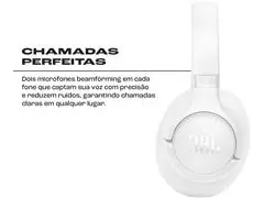 Fone de ouvido com Bluetooth JBLT780NCWHTBR  (branco) - 4