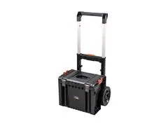 Baú Plástico Modular Tramontina PRO com Rodas