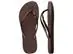 Chinelo Havaianas Slim Glitter Ii Cafe Tam 33-34 - 4