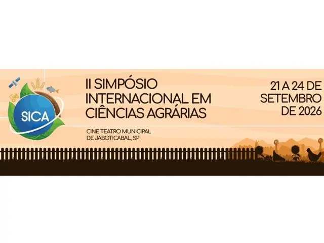 II SIMPOSIO INTERNACIONAL EM CIENCIAS AGRARIAS - SP