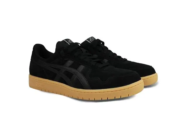 Tenis Asics Japan S Camurça Black/CarbonMasc Tam 43
