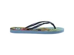 Chinelo Havaianas Slim Tropical Azul/Azul Tam 35-36 - 2