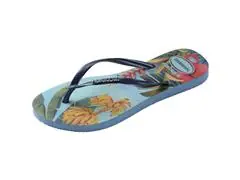 Chinelo Havaianas Slim Tropical Azul/Azul Tam 35-36 - 5
