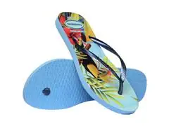 Chinelo Havaianas Slim Tropical Azul/Azul Tam 39-40 - 3