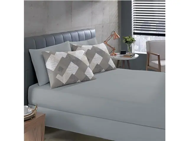 Fronha Basic Estampada 182/Germano Cinza 1pc