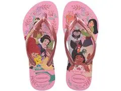 Chinelo Havaianas Kids Slim Princess Rosa/Rosa Tam 25-26 - 0