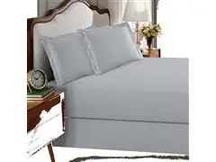 Jogo de Cama Solteiro Buettner Sonata Color Cinza 2 Peças - 4