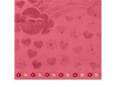 Toalha Infantil Buettner Unicórnio Rosa Chiclete 70x120 cm 1 Peça - 2