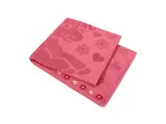 Toalha Infantil Buettner Unicórnio Rosa Chiclete 70x120 cm 1 Peça - 4