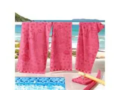 Toalha Infantil Buettner Unicórnio Rosa Chiclete 70x120 cm 1 Peça - 7