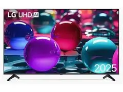 TV LG 4K UHD AI 65 UA75 2025 - a7 Gen8 HDR10 Pro e WebOS 25 Bivolt