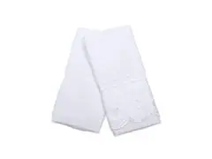 Kit Toalha Buettner Social com Renda Branco - 2