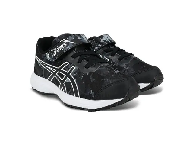 Tênis Asics Fantasy 4 Black/Real White Kids Tam 29