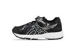 Tênis Asics Fantasy 4 Black/Real White Kids Tam 32 - 4