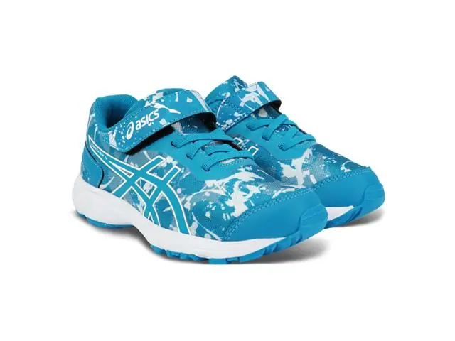 Tênis Asics Fantasy 4 Aegean Blue/White Kids Tam 26