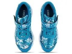 Tênis Asics Fantasy 4 Aegean Blue/White Kids Tam 32 - 6