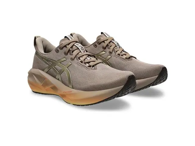 Tênis Asics Novablast 5 Luxe Luxe/Taupe Grey Fem Tam 34