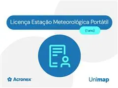 Licença Estação meteorológica portátil (1 ano)