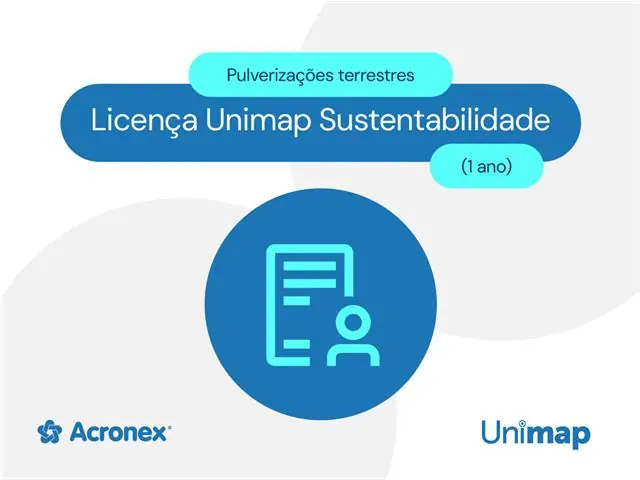 Licença unimap sustentabilidade (1 ano)