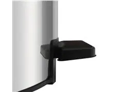 Lixeira com Pedal Tramontina Loop em Aço Inox com Balde Interno 3 L - 2