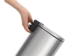 Lixeira com Pedal Tramontina Loop em Aço Inox com Balde Interno 5 L - 4