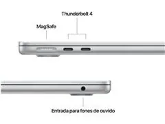 MacBook Air 13” M5 16GB RAM 1TB SSD Prata (Silver) - 3