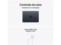 MacBook Air 13” M5 16GB RAM 1TB SSD Meia Noite (Midnight) - 5