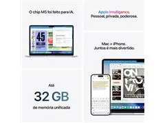 MacBook Air 15” M5 24GB RAM 1TB SSD Prata (Silver) - 4