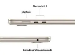 MacBook Air 15” M5 24GB RAM 1TB SSD Estelar (Starlight) - 3