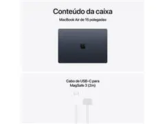 MacBook Air 15” M5 16GB RAM 1TB SSD Meia Noite (Midnight) - 5