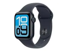 Apple Watch SE 3 40mm Alumínio Meia Noite Pulseira Esportiva Preta - 0