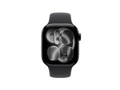 Apple Watch Series 11 42mm Alumínio Preto Pulseira Esportiva Preta - 1