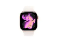 Apple Watch Series 11 46mm Alumínio Rosa Pulseira Esportiva Rosa - 1