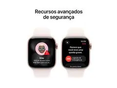 Apple Watch Series 11 46mm Alumínio Rosa Pulseira Esportiva Rosa - 5